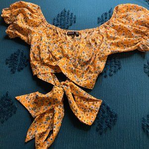 Shein Crop Top Blouse